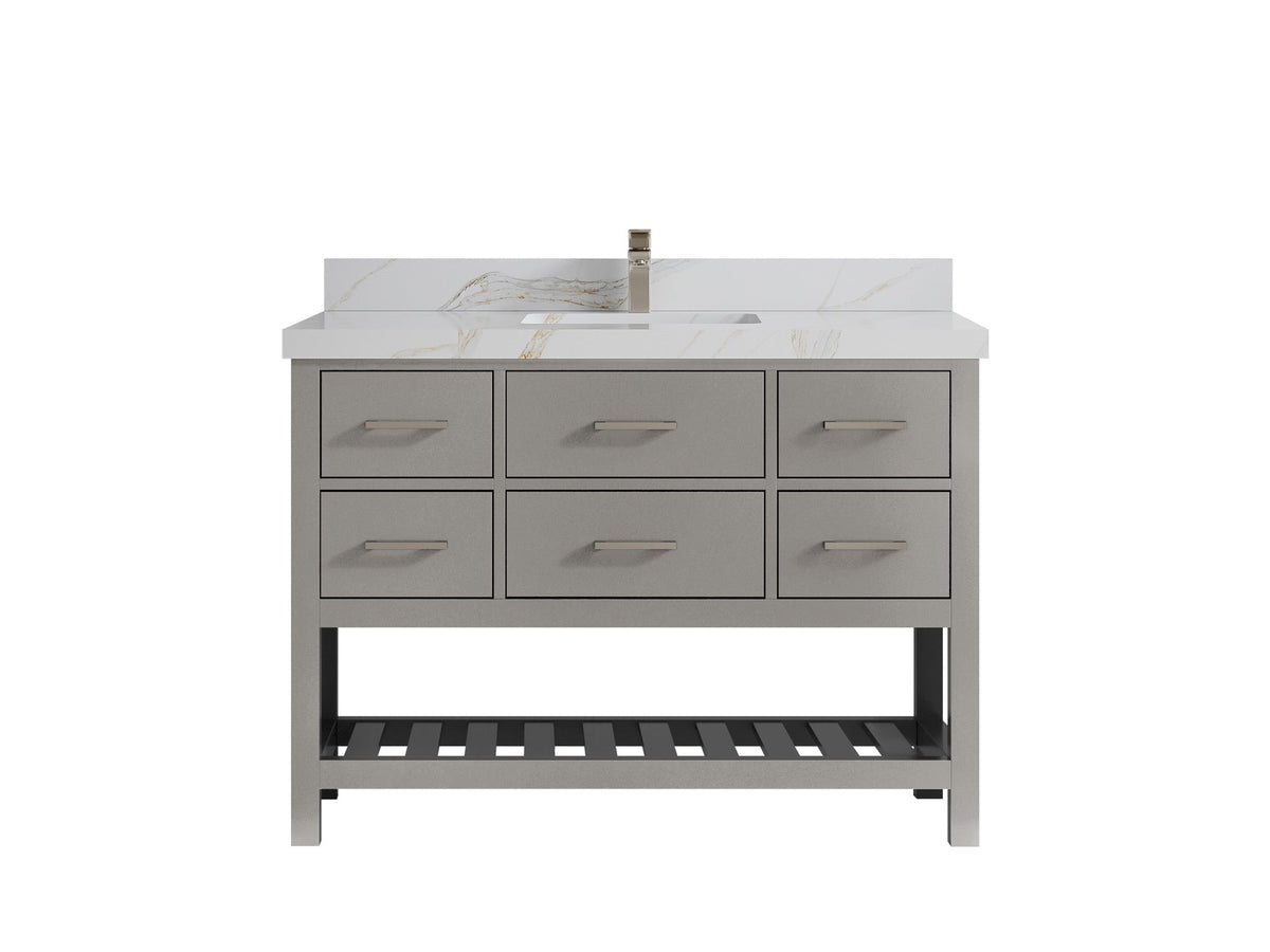 Parker 48 in. W x 22 in. D Single Sink Bathroom Vanity - Willow Bath and Vanity