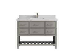 Parker 48 in. W x 22 in. D Single Sink Bathroom Vanity - photo 24