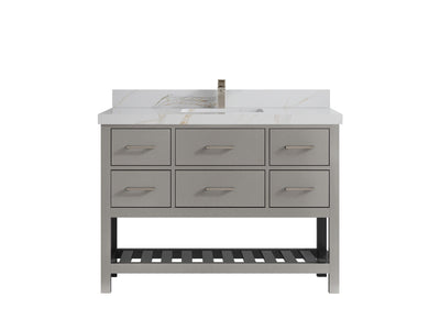 Parker 48 in. W x 22 in. D Single Sink Bathroom Vanity - Willow Bath and Vanity