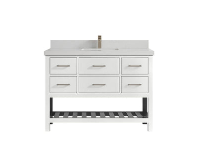 Parker 48 in. W x 22 in. D Single Sink Bathroom Vanity - Willow Bath and Vanity