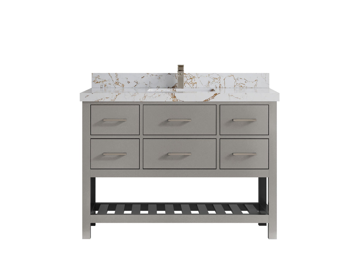 Parker 48 in. W x 22 in. D Single Sink Bathroom Vanity - Willow Bath and Vanity