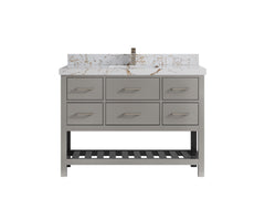 Parker 48 in. W x 22 in. D Single Sink Bathroom Vanity - photo 34