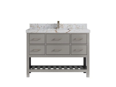 Parker 48 in. W x 22 in. D Single Sink Bathroom Vanity - Willow Bath and Vanity