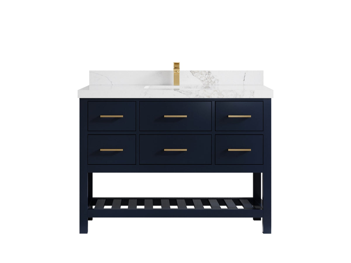 Parker 48 in. W x 22 in. D Single Sink Bathroom Vanity - Willow Bath and Vanity