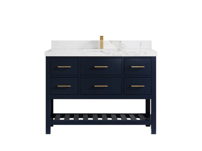 Parker 48 in. W x 22 in. D Single Sink Bathroom Vanity - Willow Bath and Vanity