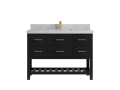 Parker 48 in. W x 22 in. D Single Sink Bathroom Vanity - photo 26