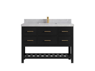 Parker 48 in. W x 22 in. D Single Sink Bathroom Vanity - Willow Bath and Vanity