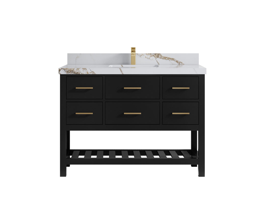 Parker 48 in. W x 22 in. D Single Sink Bathroom Vanity - Willow Bath and Vanity