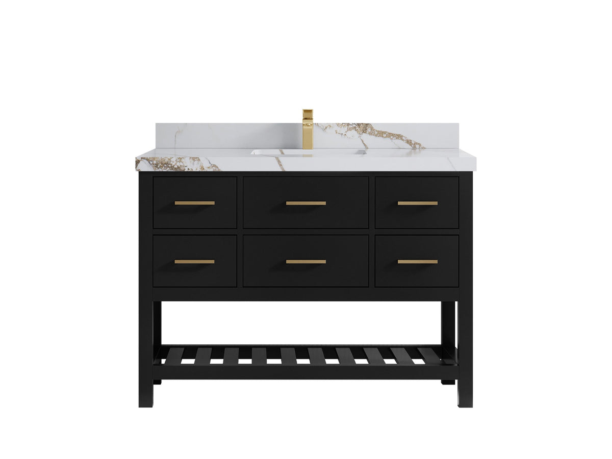 Parker 48 in. W x 22 in. D Single Sink Bathroom Vanity - Willow Bath and Vanity