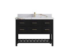 Parker 48 in. W x 22 in. D Single Sink Bathroom Vanity - photo 14