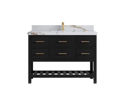 Parker 48 in. W x 22 in. D Single Sink Bathroom Vanity - Willow Bath and Vanity