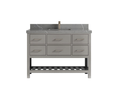 Parker 48 in. W x 22 in. D Single Sink Bathroom Vanity - Willow Bath and Vanity