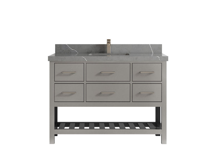 Parker 48 in. W x 22 in. D Single Sink Bathroom Vanity - photo 30