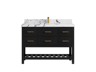 Parker 48 in. W x 22 in. D Single Sink Bathroom Vanity - Willow Bath and Vanity