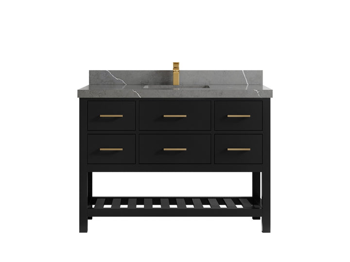Parker 48 in. W x 22 in. D Single Sink Bathroom Vanity - photo 28