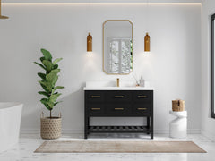 Parker 48 in. W x 22 in. D Single Sink Bathroom Vanity - photo 4