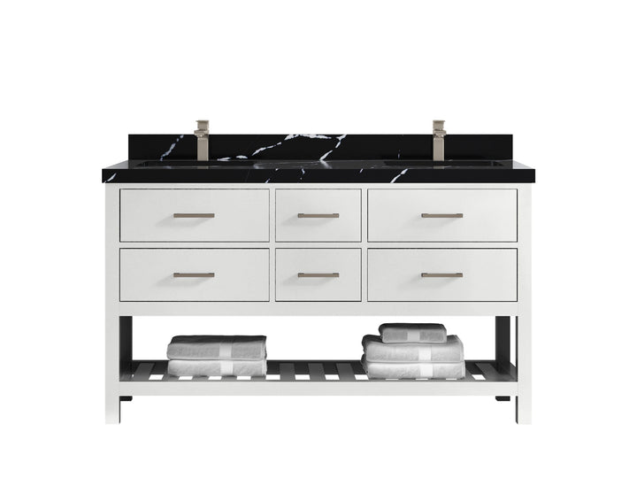 Parker 60 in. W x 22 in. D Double Sink Bathroom Vanity - photo 12
