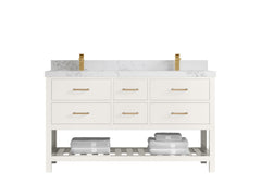 Parker 60 in. W x 22 in. D Double Sink Bathroom Vanity - photo 18