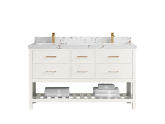Parker 60 in. W x 22 in. D Double Sink Bathroom Vanity - photo 30