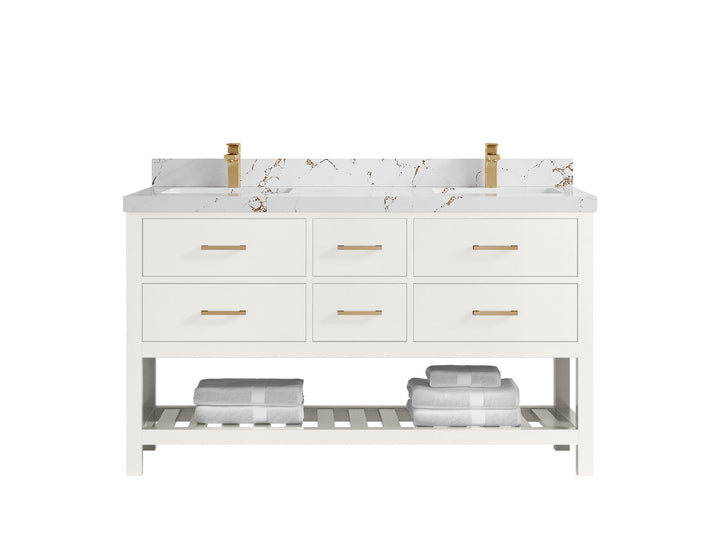 Parker 60 in. W x 22 in. D Double Sink Bathroom Vanity - photo 30