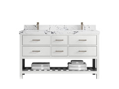 Parker 60 in. W x 22 in. D Double Sink Bathroom Vanity - photo 32