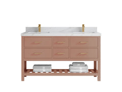 Parker 60 in. W x 22 in. D Double Sink Bathroom Vanity - photo 26
