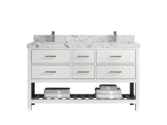 Parker 60 in. W x 22 in. D Double Sink Bathroom Vanity - photo 38