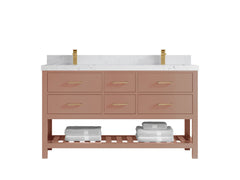 Parker 60 in. W x 22 in. D Double Sink Bathroom Vanity - photo 36