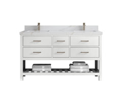 Parker 60 in. W x 22 in. D Double Sink Bathroom Vanity - photo 22