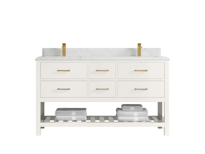Parker 60 in. W x 22 in. D Double Sink Bathroom Vanity - photo 49