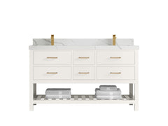Parker 60 in. W x 22 in. D Double Sink Bathroom Vanity - photo 16