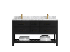 Parker 60 in. W x 22 in. D Double Sink Bathroom Vanity - photo 8