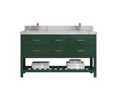 Parker 60 in. W x 22 in. D Double Sink Bathroom Vanity - photo 34