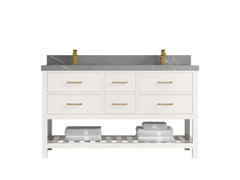 Parker 60 in. W x 22 in. D Double Sink Bathroom Vanity - photo 28