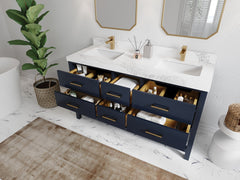 Parker 60 in. W x 22 in. D Double Sink Bathroom Vanity - photo 3