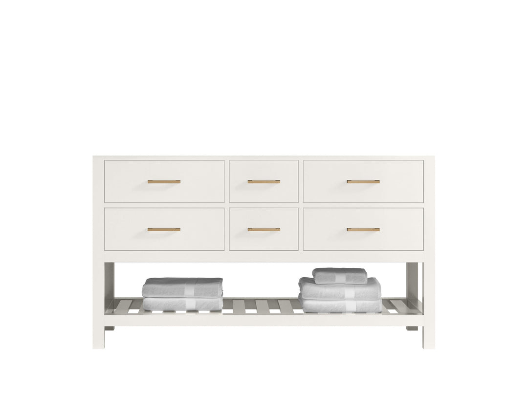 Parker 60 in. W x 22 in. D Double Sink Bathroom Vanity - Willow Bath and Vanity