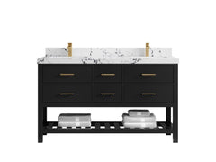 Parker 60 in. W x 22 in. D Double Sink Bathroom Vanity - photo 34