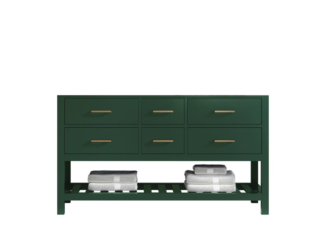 Parker 60 in. W x 22 in. D Double Sink Bathroom Vanity - Willow Bath and Vanity