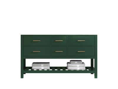 Parker 60 in. W x 22 in. D Double Sink Bathroom Vanity - Willow Bath and Vanity