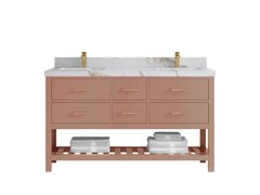 Parker 60 in. W x 22 in. D Double Sink Bathroom Vanity - photo 18