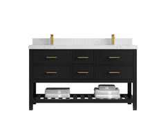 Parker 60 in. W x 22 in. D Double Sink Bathroom Vanity - photo 24