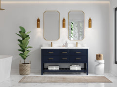 Parker 60 in. W x 22 in. D Double Sink Bathroom Vanity - photo 4