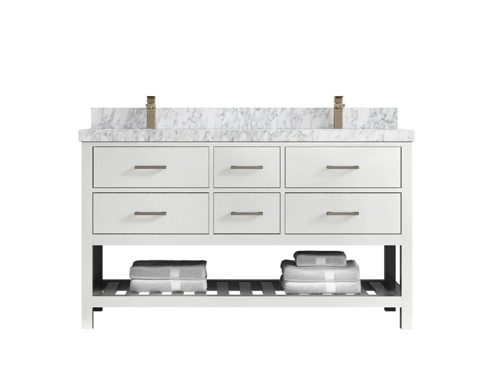 Parker 60 in. W x 22 in. D Double Sink Bathroom Vanity - photo 8