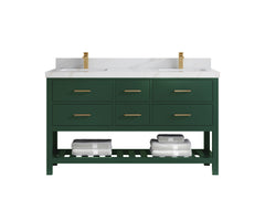 Parker 60 in. W x 22 in. D Double Sink Bathroom Vanity - photo 20