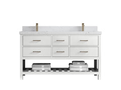 Parker 60 in. W x 22 in. D Double Sink Bathroom Vanity - photo 24