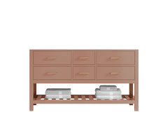 Parker 60 in. W x 22 in. D Double Sink Bathroom Vanity - photo 6