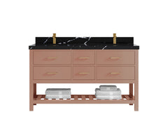 Parker 60 in. W x 22 in. D Double Sink Bathroom Vanity - photo 16