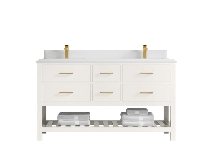 Parker 60 in. W x 22 in. D Double Sink Bathroom Vanity - photo 47