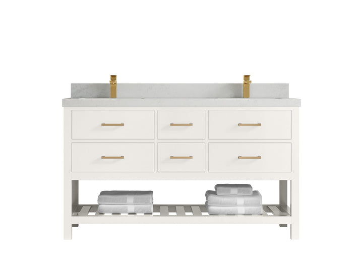 Parker 60 in. W x 22 in. D Double Sink Bathroom Vanity - photo 10
