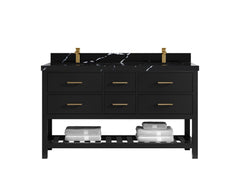 Parker 60 in. W x 22 in. D Double Sink Bathroom Vanity - photo 12